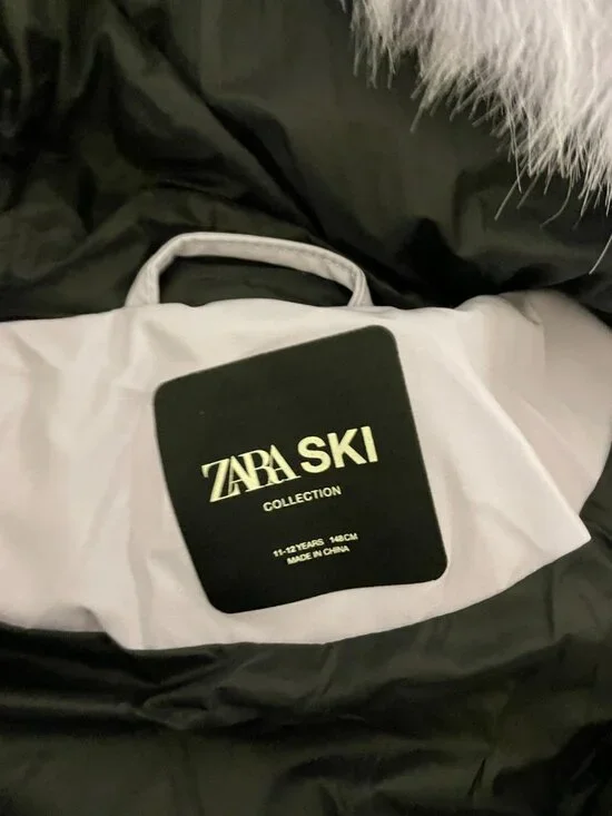 Zara Ski Kids Down Jacket Snowsuit 11-12 Years 148 Cm Purple 8073/601 NWOT - Picture 5 of 16